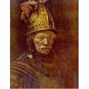 The Man With The Golden Helmet. Statuette