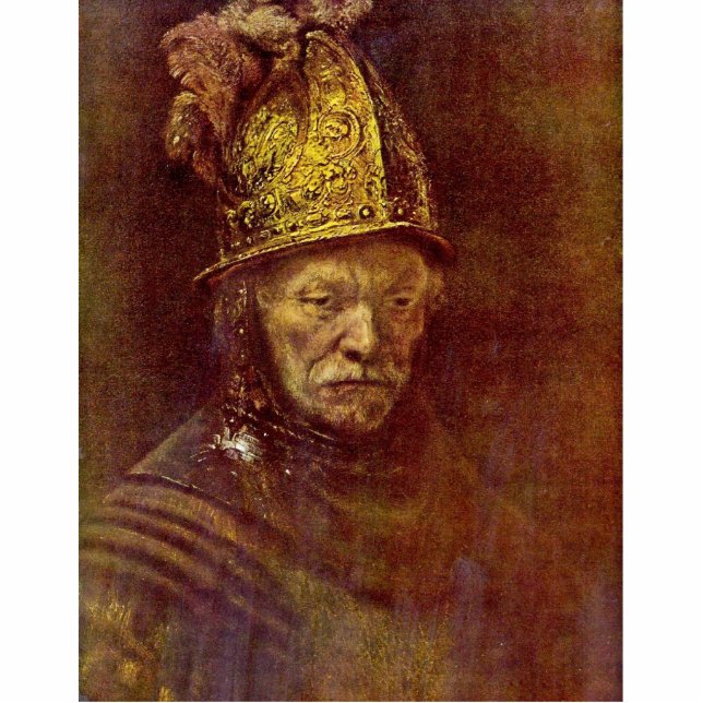 The Man With The Golden Helmet. Statuette (Front)