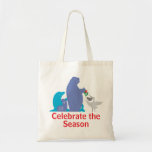 The Manatee Holiday Tote Bag<br><div class="desc">A holiday tote bag that you will love to use and give as a gift!  You can change the message or you can purchase it just as it is!</div>