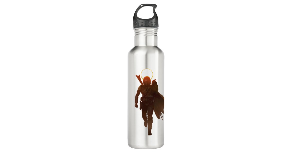 Star Wars The Mandalorian Grogu Flip-Top Water Bottle