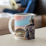 The Mandalorian And The Child At Sunset Coffee Mug