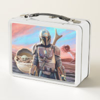 Custom Lunch Box - The Mandalorian