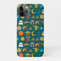 The Mandalorian and The Child Cute Travel Pattern
