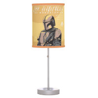 The Mandalorian Canons of Honor Graphic Desk Lamp
