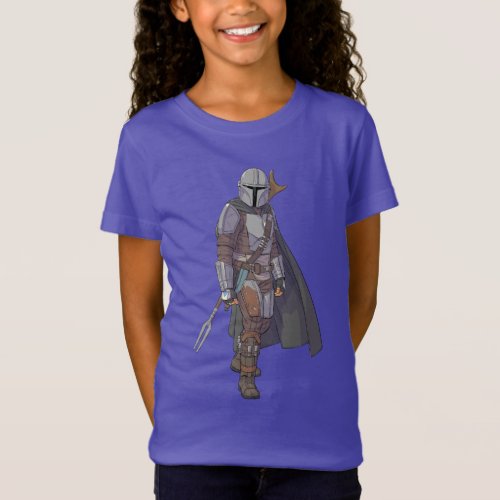 The Mandalorian Character Art T_Shirt