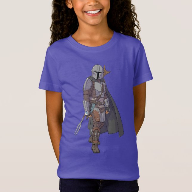 The Mandalorian Character Art T-Shirt (Front)