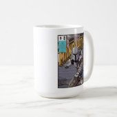 The Mandalorian Comic Book Style Cover Coffee Mug (Front Right)