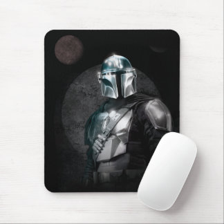The Mandalorian Dark Planet Graphic Mouse Pad