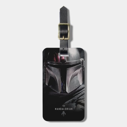 The Mandalorian Emerging From Shadows Luggage Tag
