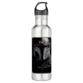 The Mandalorian Emerging From Shadows Stainless Steel Water Bottle