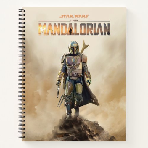 The Mandalorian  Fierce Warrior Poster Notebook