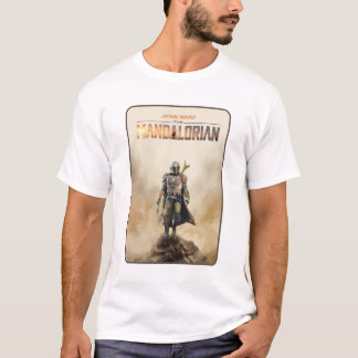 The Mandalorian | Fierce Warrior Poster T-Shirt