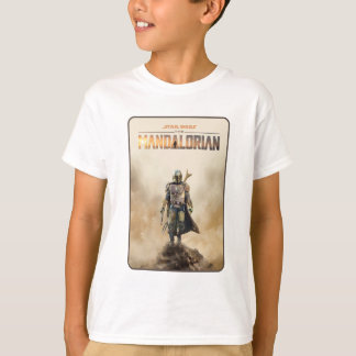 The Mandalorian | Fierce Warrior Poster T-Shirt
