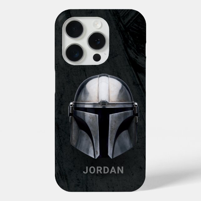 The Mandalorian Helmet Case-Mate iPhone Case (Back)