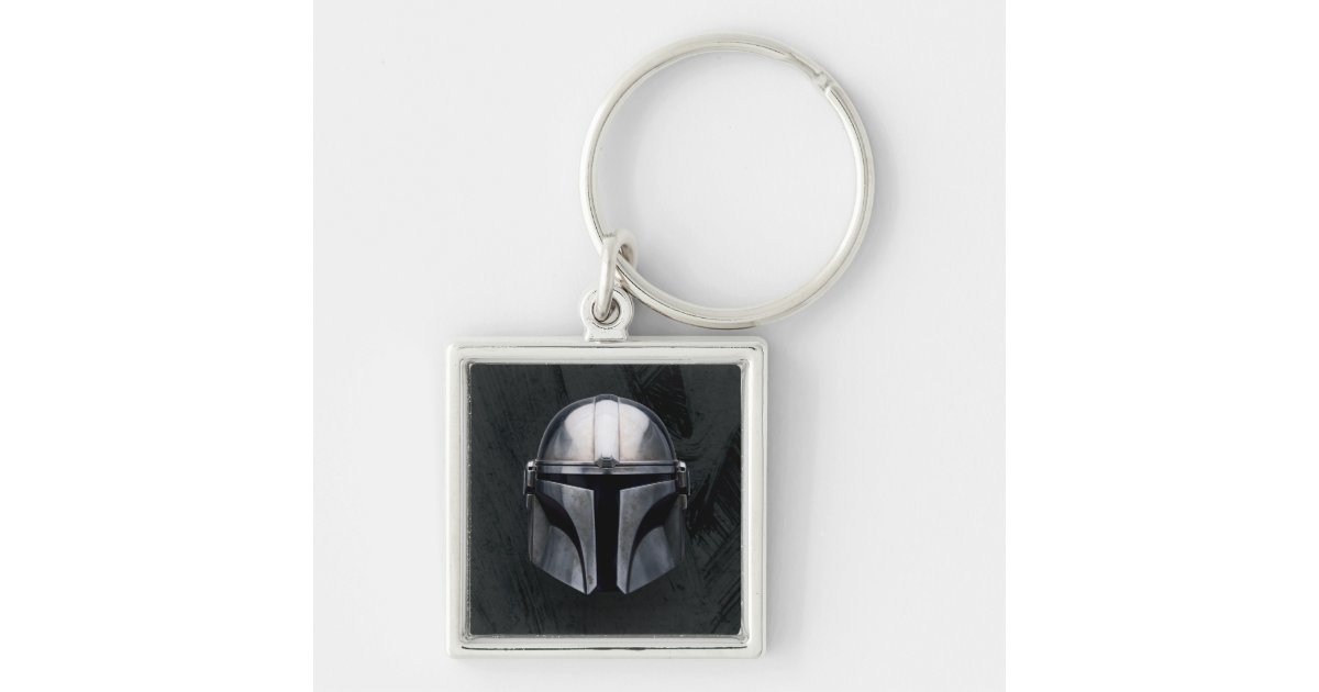The Mandalorian Helmet Keychain Zazzle