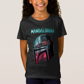 The Mandalorian Helmet Reflections Collage T-Shirt