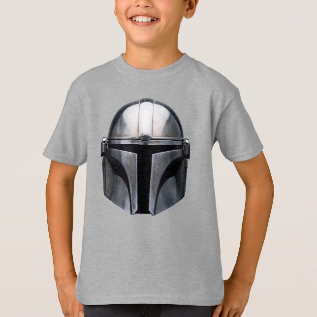The Mandalorian Helmet T-Shirt (Front)
