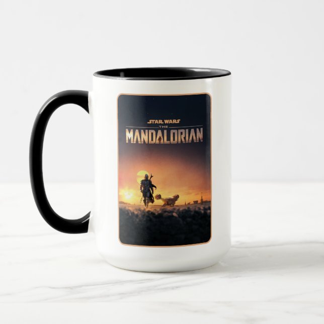 The Mandalorian | Man of Mystery Poster Mug (Left)