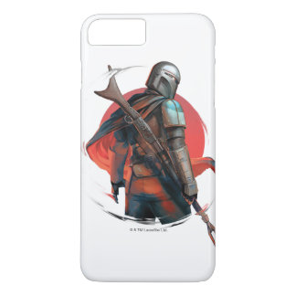 The Mandalorian Stylized Character Art iPhone 8 Plus/7 Plus Case