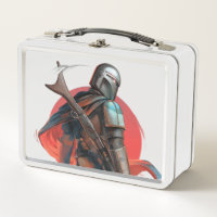 The Mandalorian Stylized Character Art Metal Lunch Box