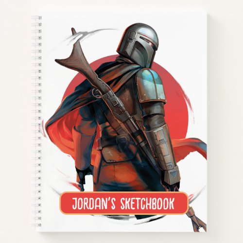 The Mandalorian Stylized Character Drawing Notebook