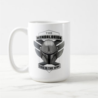 The Mandalorian | This Is The Way Helmet Badge Coffee Mug
