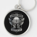 The Mandalorian | This Is The Way Helmet Badge Keychain
