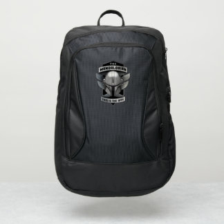 The Mandalorian | This Is The Way Helmet Badge Port Authority® Backpack