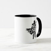 The Mandalorian | This Is The Way Ink Silhouette Mug (Front Right)