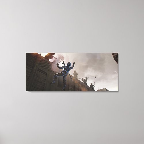 The Mandalorian  Zapped By Jawas Canvas Print