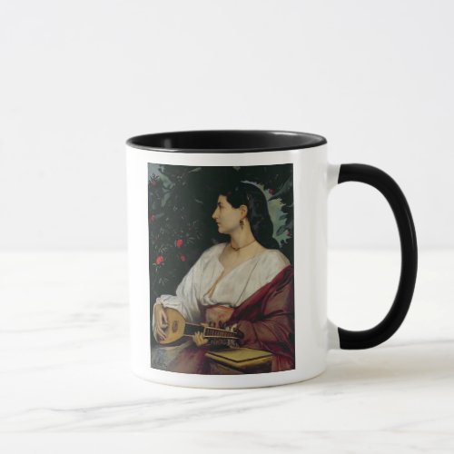 The Mandolin Player 1865 Mug