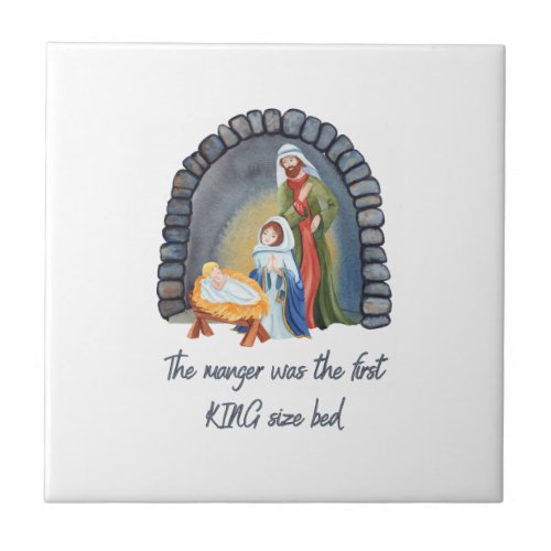 The Manger is the First King size bed Ceramic Tile