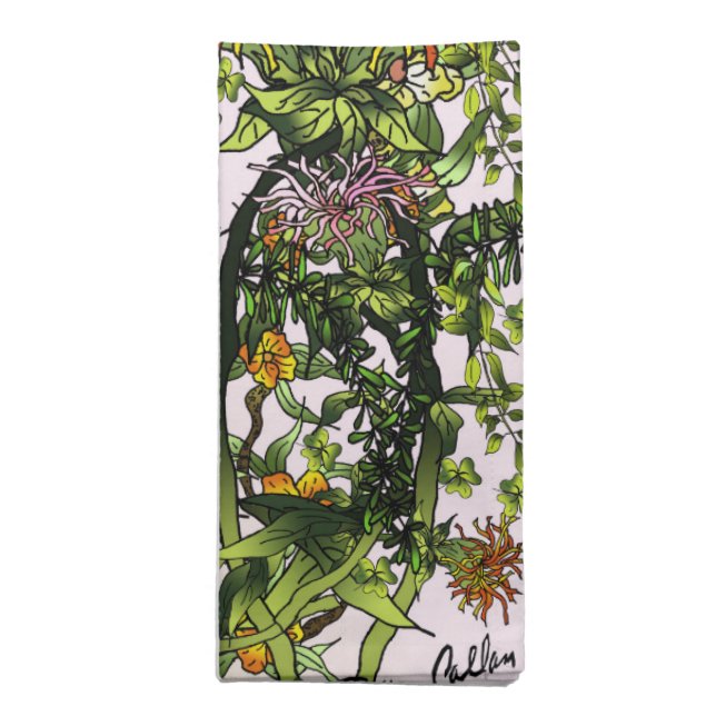 The Mangrove Cuckoo Cloth Napkin (Folded)