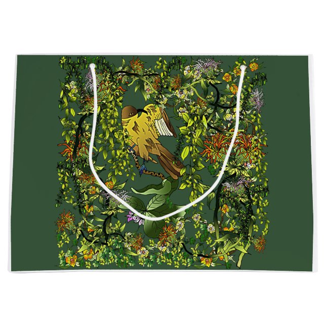 The Mangrove Cuckoo Large Gift Bag (Front)