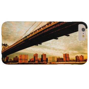 The Manhattan Bridge View From Brooklyn Side (nyc) Barely There Iphone 6 Plus Case by iconicnewyork at Zazzle