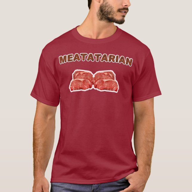 The Manly Meatatarian Shirt (Front)