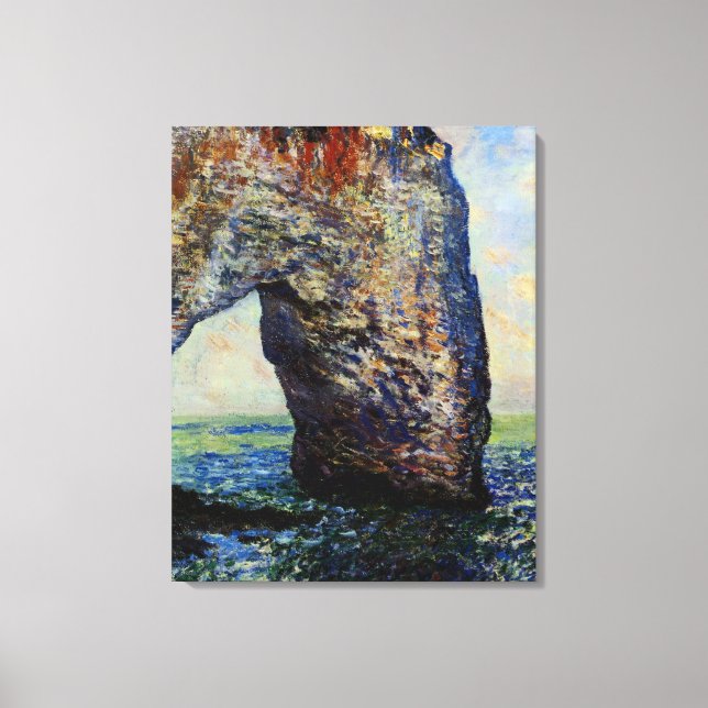 The Manneporte, Etretat, II Canvas Print (Front)
