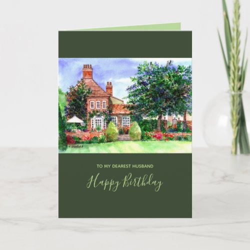 The Manor House Heslington York Card