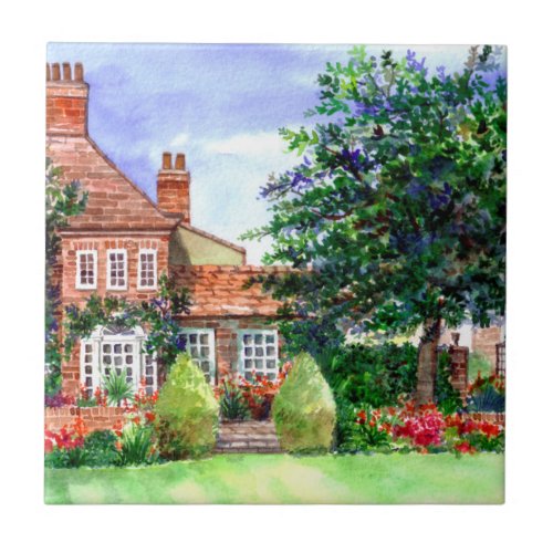 The Manor House Heslington York Ceramic Tile