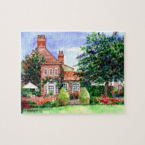 The Manor House Heslington York Jigsaw Puzzle