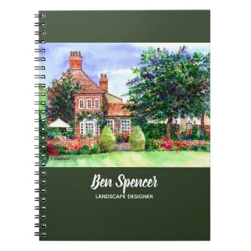 The Manor House Heslington York Notebook