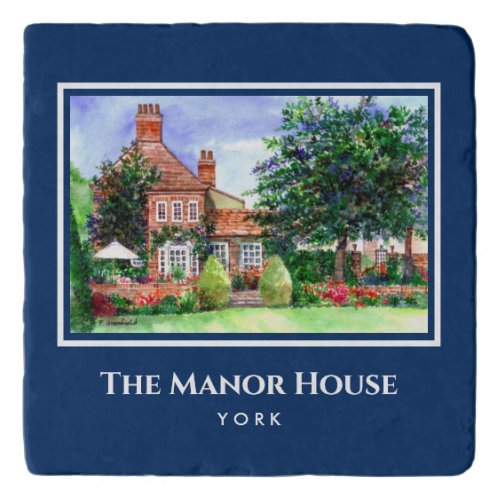 The Manor House York England Country Garden Trivet