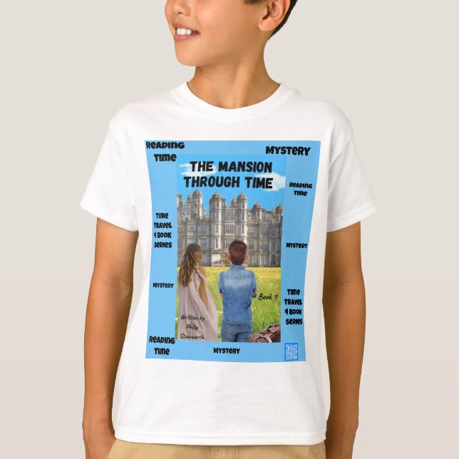 The Mansion Through time Book Memorabilia boys T-Shirt (Front)