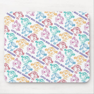 The Many Faces Of Little Miss Sunshine Mouse Pad