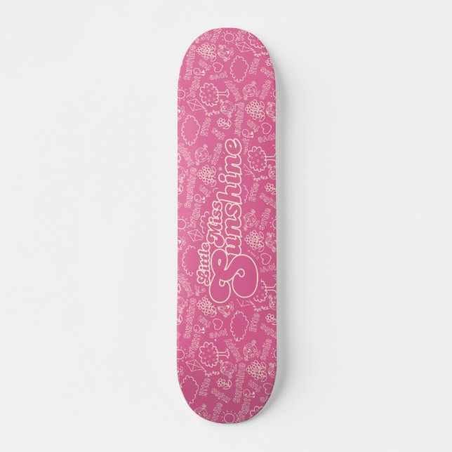 The Many Faces Of Little Miss Sunshine Skateboard (Front)