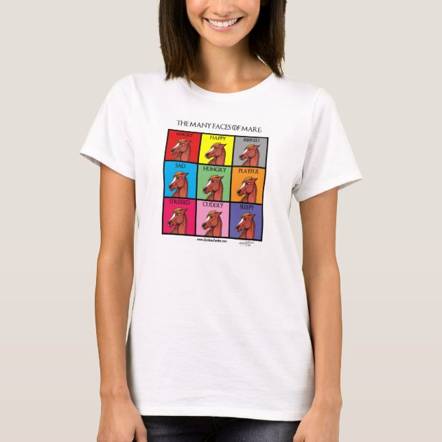 The Many Faces of Mare T-Shirt (Front)