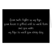 THE MANY REASON "I LOVE YOU!" ANY TIME LOVE CARD (Front Horizontal)