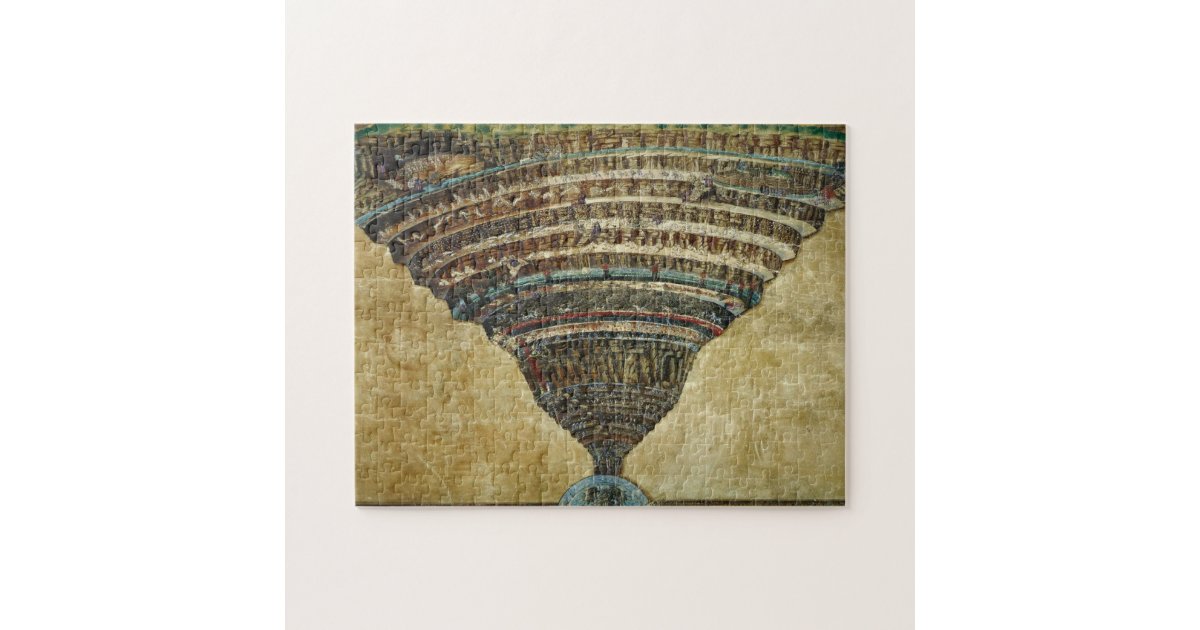 botticelli map of hell high resolution