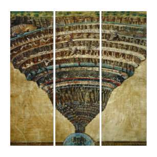 botticelli map of hell high resolution