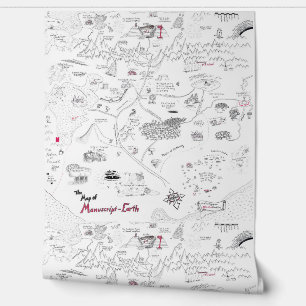 The Map of Manuscript Earth Wallpaper